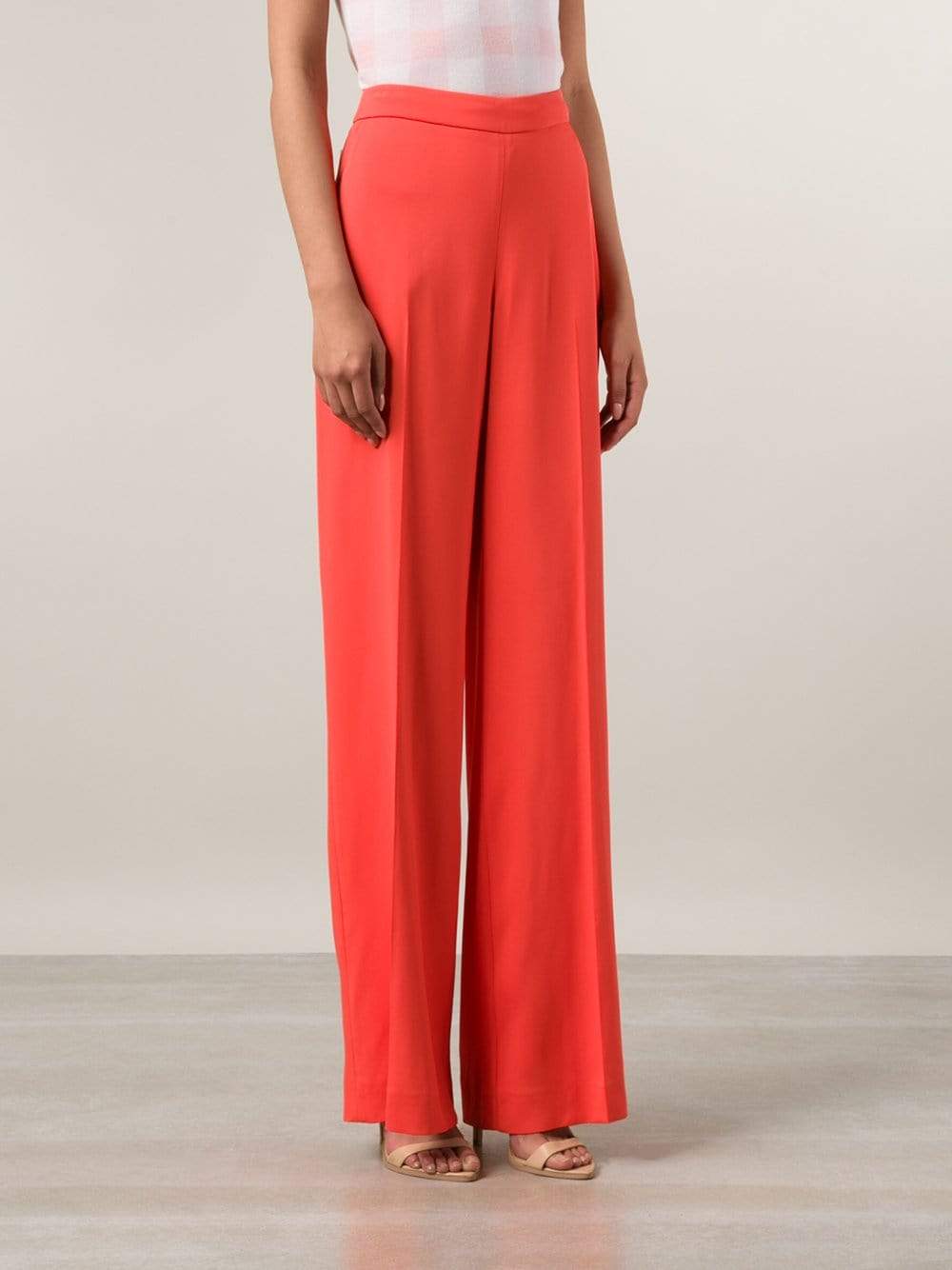 OSCAR DE LA RENTA-Wide Leg Pant-