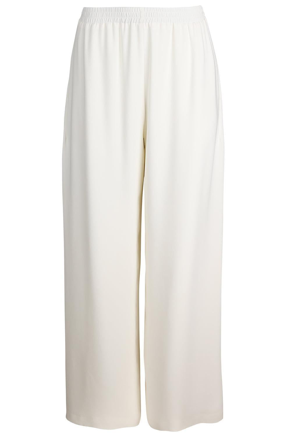 Pull-On Pant-CREAM-4-CLOTHINGPANTWIDE LEG-OSCAR DE LA RENTA