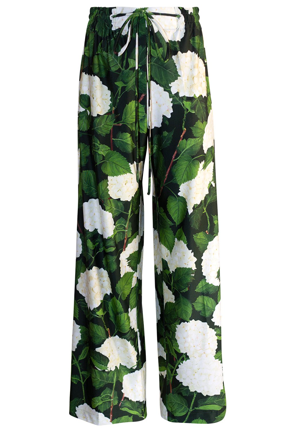 OSCAR DE LA RENTA-Hydrangea Wide Leg Pant-