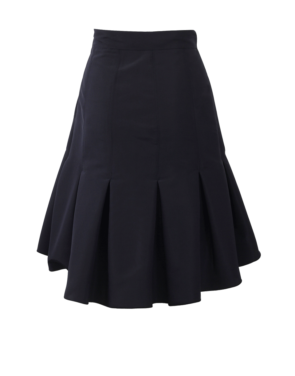OSCAR DE LA RENTA-High-Low Trumpet Skirt-