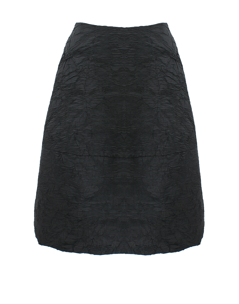 OSCAR DE LA RENTA-Back Zip Full Skirt-