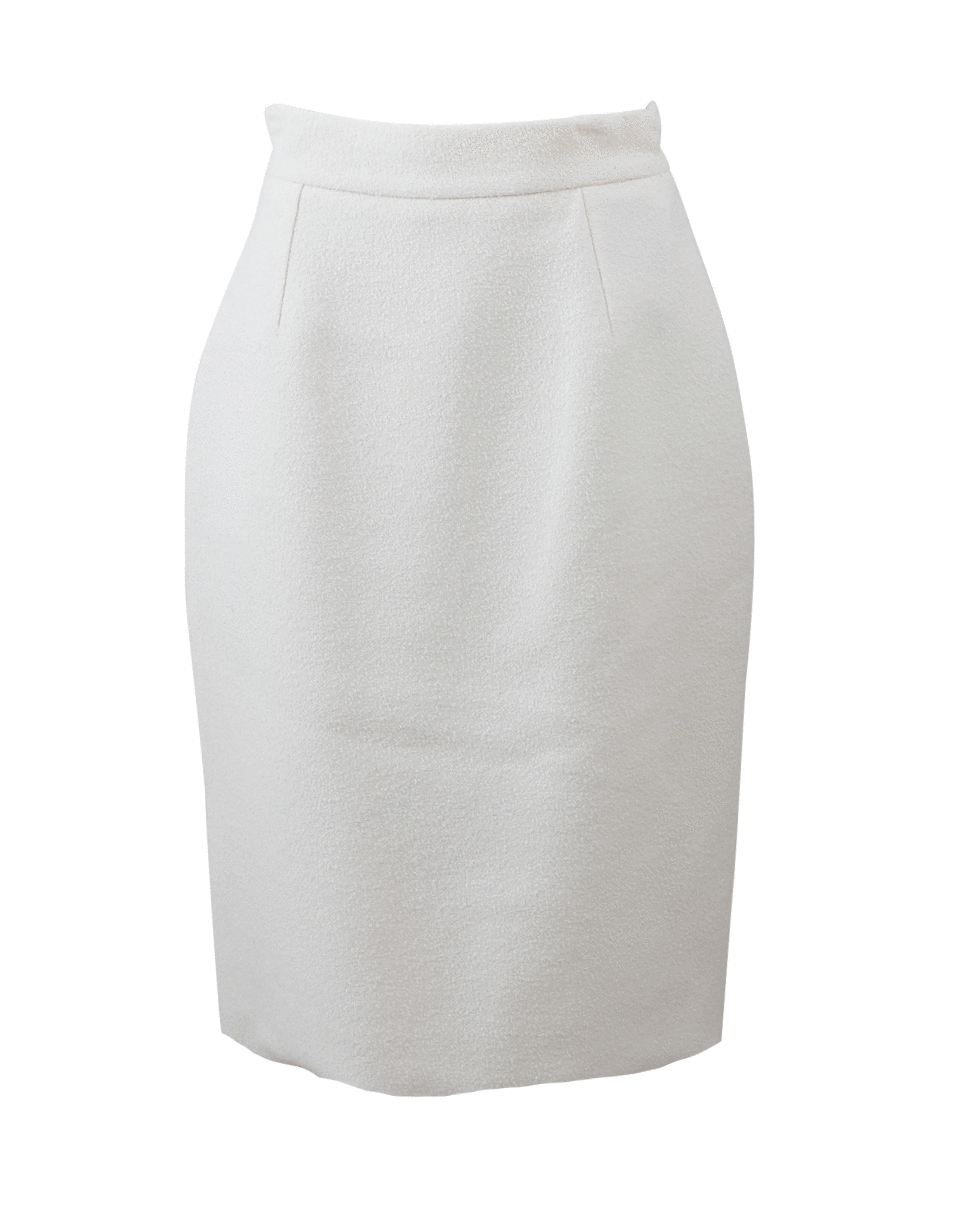 OSCAR DE LA RENTA-Stretch Boucle Pencil Skirt-