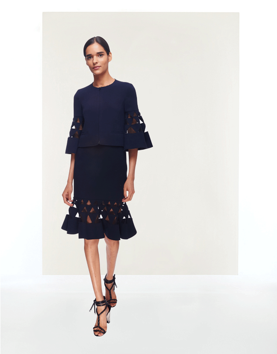 OSCAR DE LA RENTA-Slim Skirt-