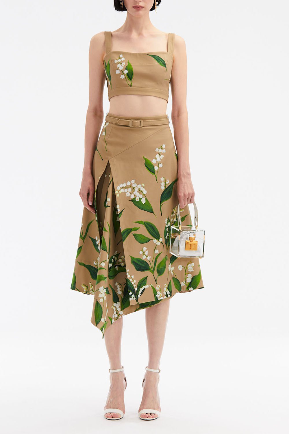 OSCAR DE LA RENTA-Lily Of The Valley Skirt-