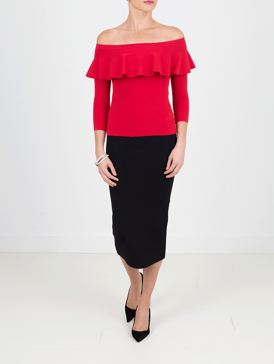 OSCAR DE LA RENTA-Tube Skirt-