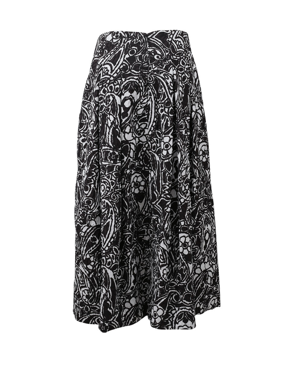 OSCAR DE LA RENTA-Printed Skirt-