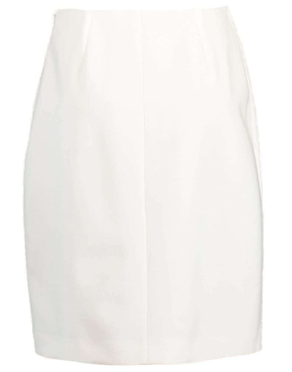 OSCAR DE LA RENTA-Woven Pencil Skirt-IVORY
