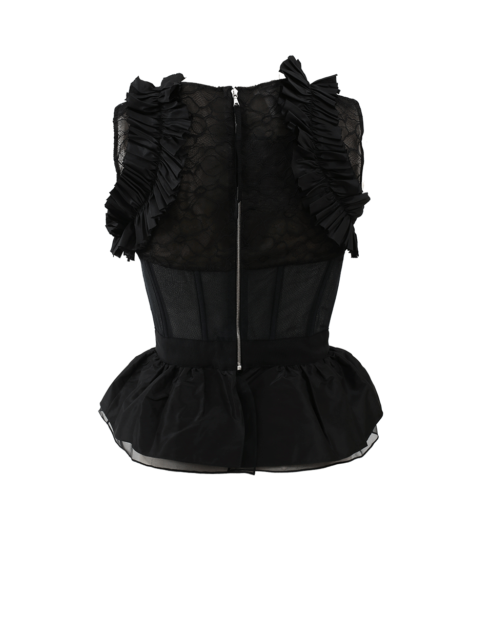 OSCAR DE LA RENTA-Peplum Top-