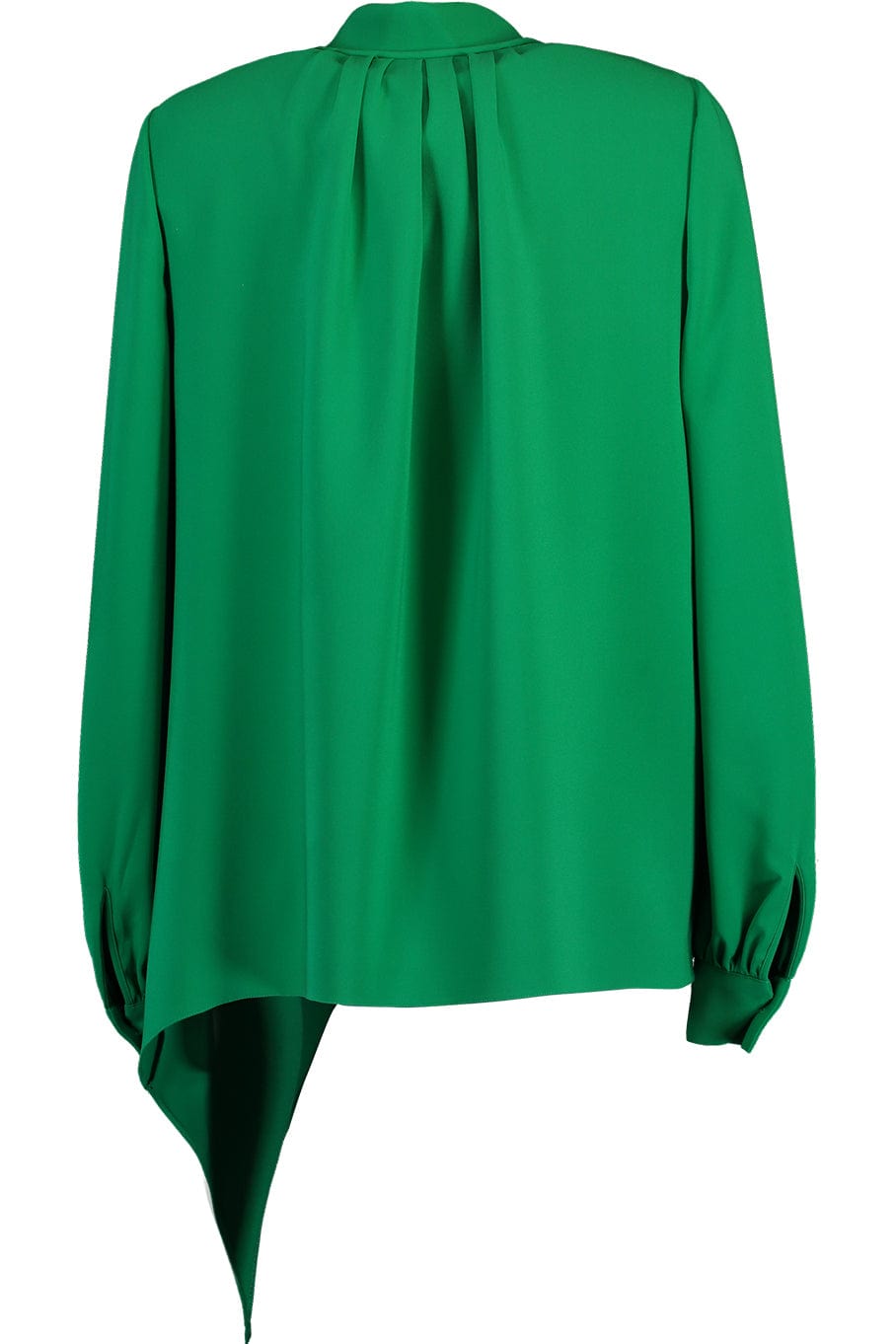 OSCAR DE LA RENTA-Scarf Tie Neck Blouse-