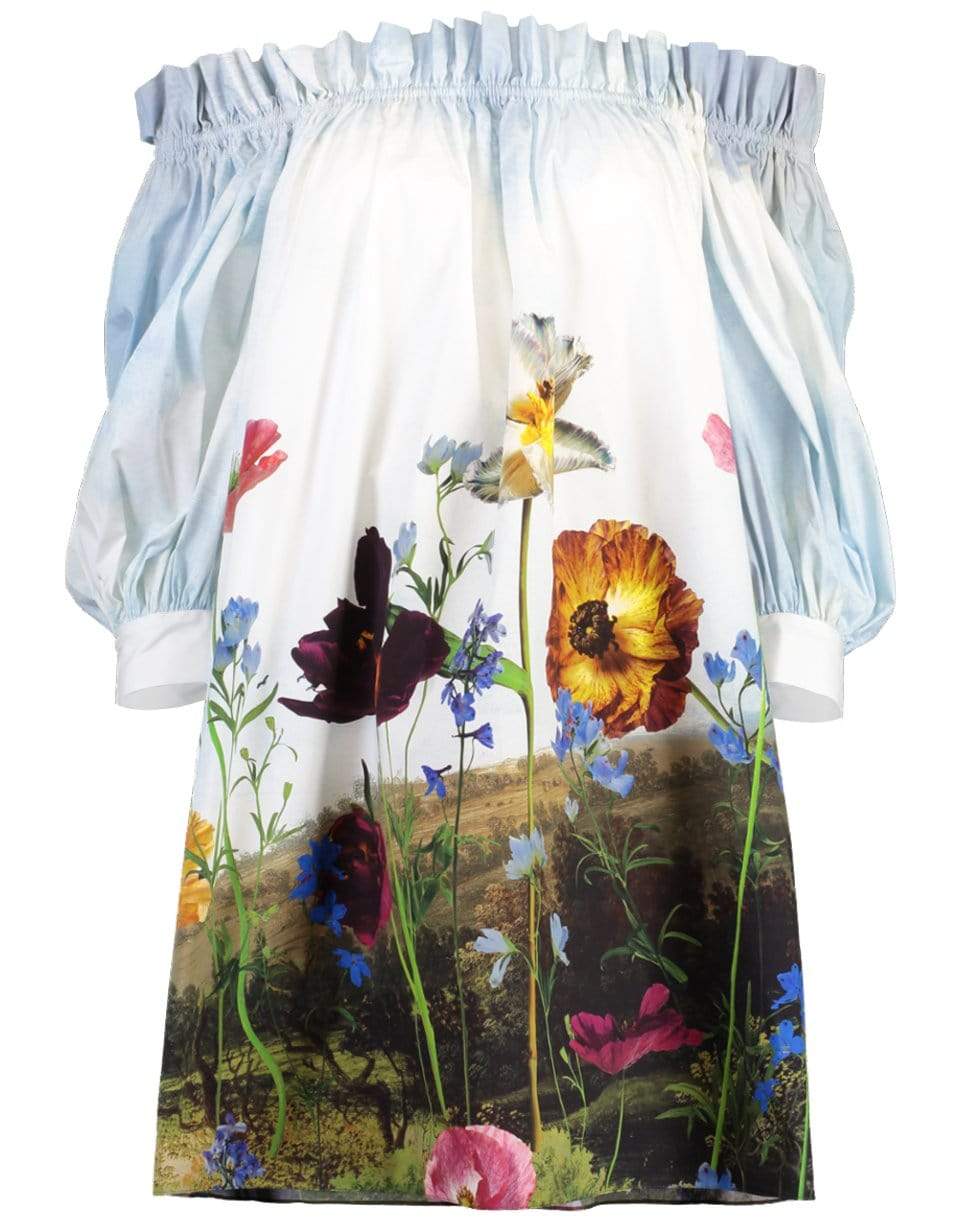 OSCAR DE LA RENTA-Off Shoulder Top-