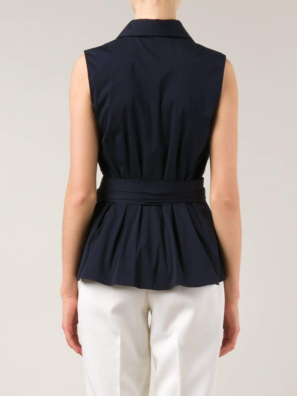 OSCAR DE LA RENTA-Twist Front Shirt-