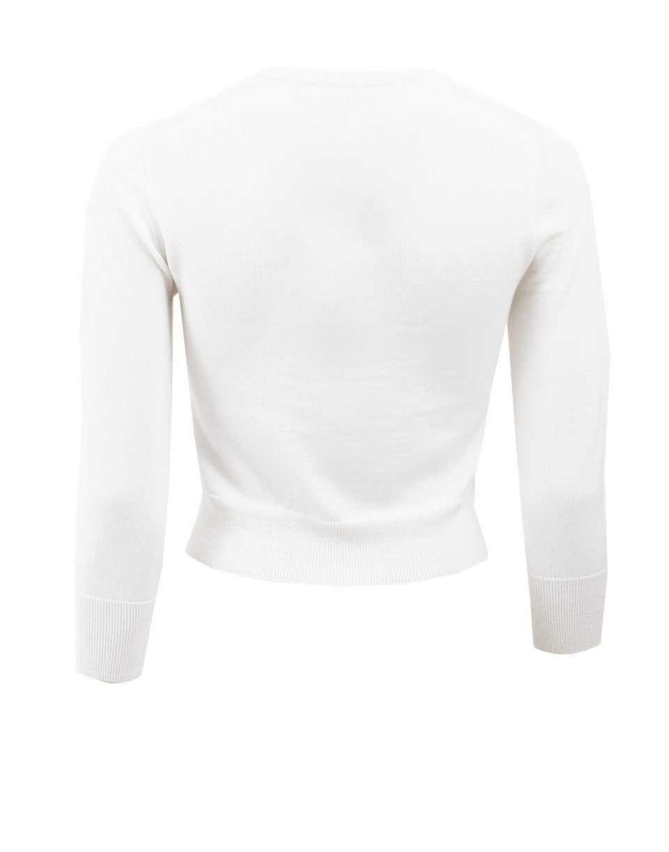 OSCAR DE LA RENTA-Classic Cropped Cardigan-
