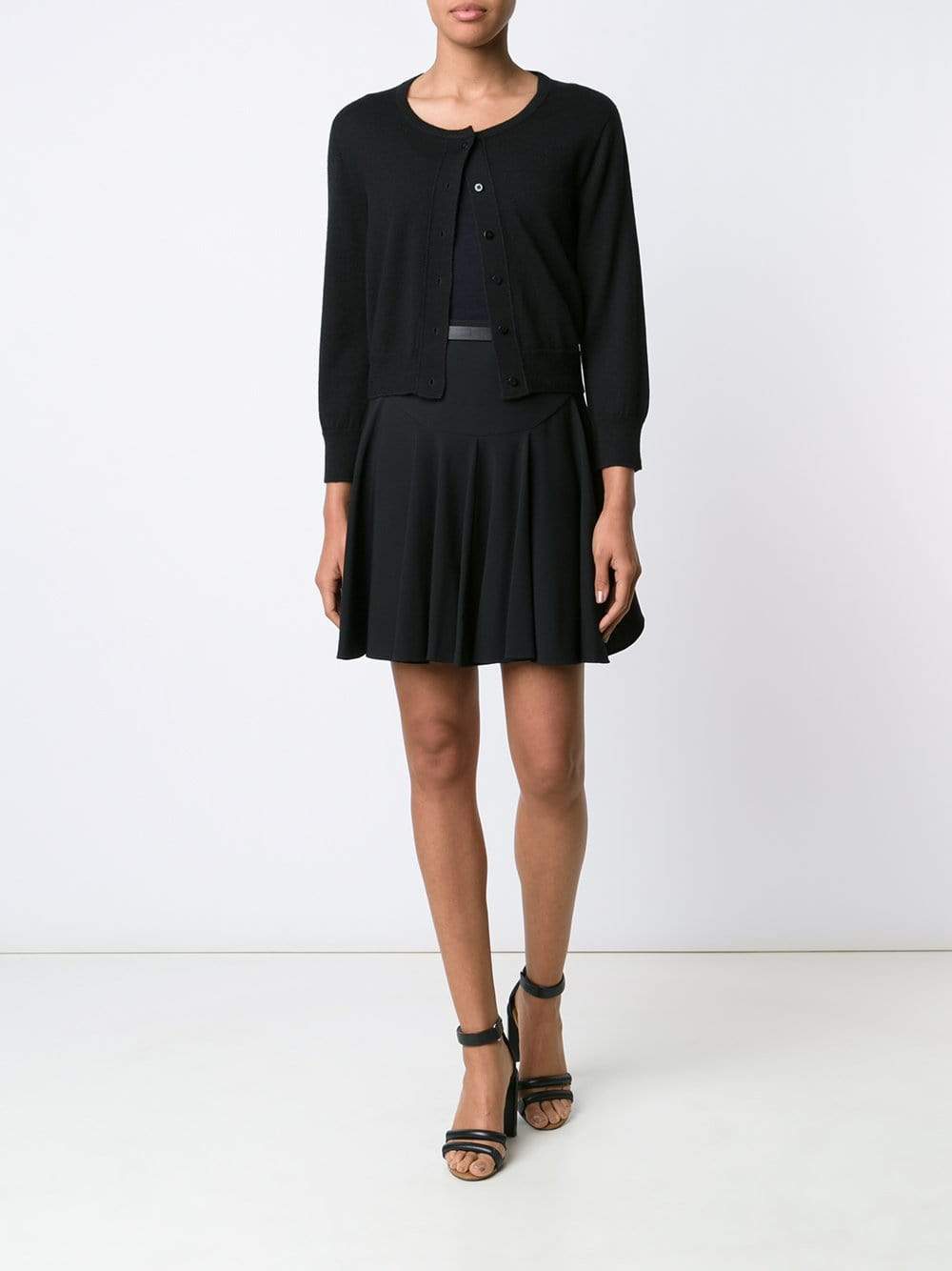 OSCAR DE LA RENTA-Cropped Cardigan-