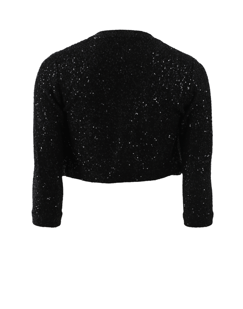 OSCAR DE LA RENTA-Sequin Bolero-