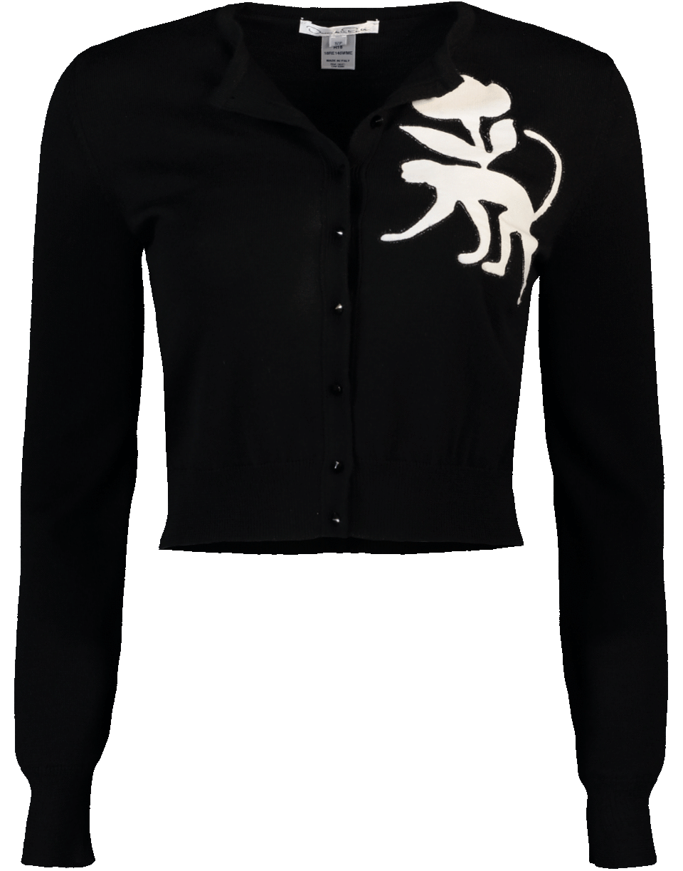 OSCAR DE LA RENTA-Monkey Cardigan-