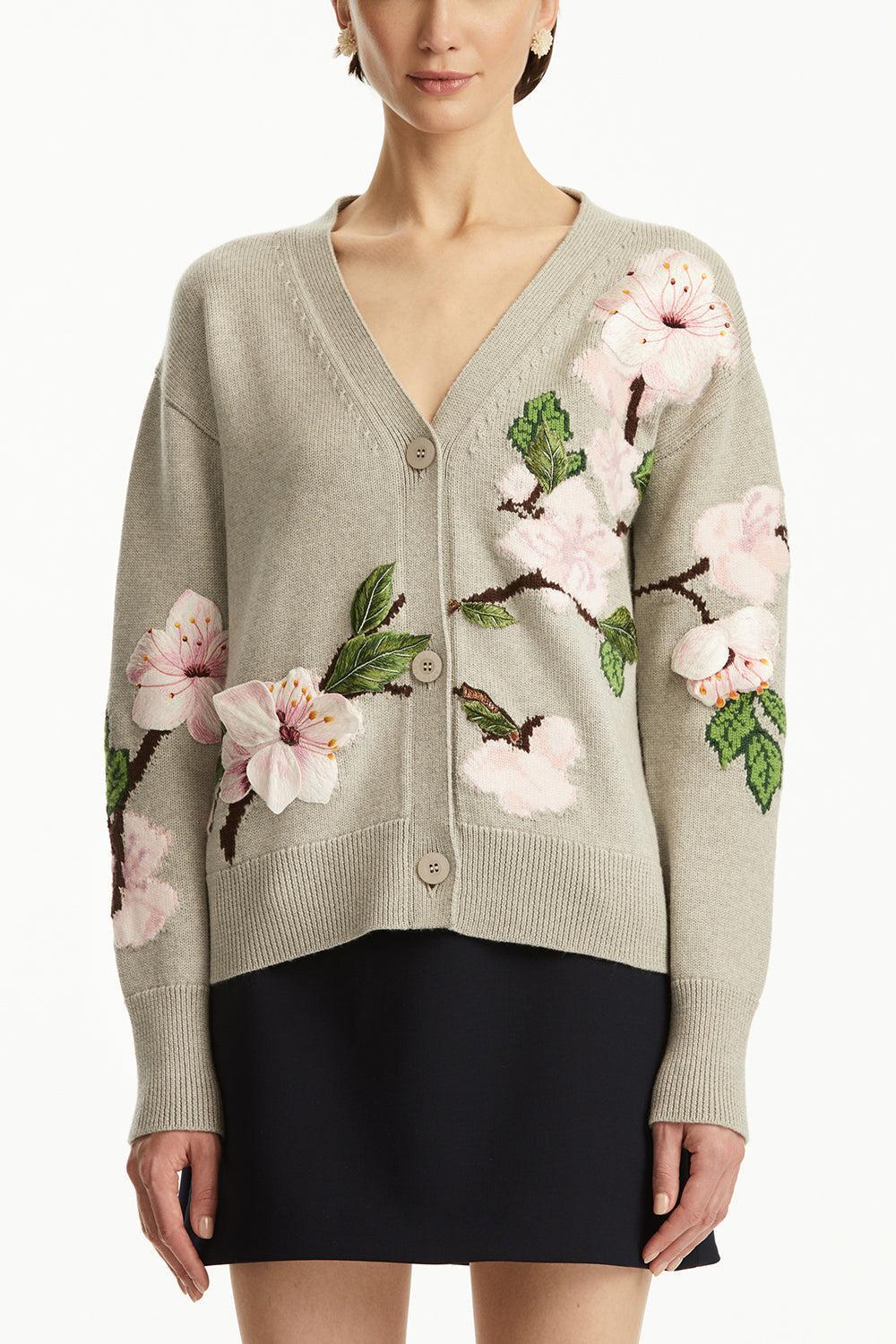 Cherry Blossom Cardigan | OSCAR DE LA RENTA – Marissa Collections