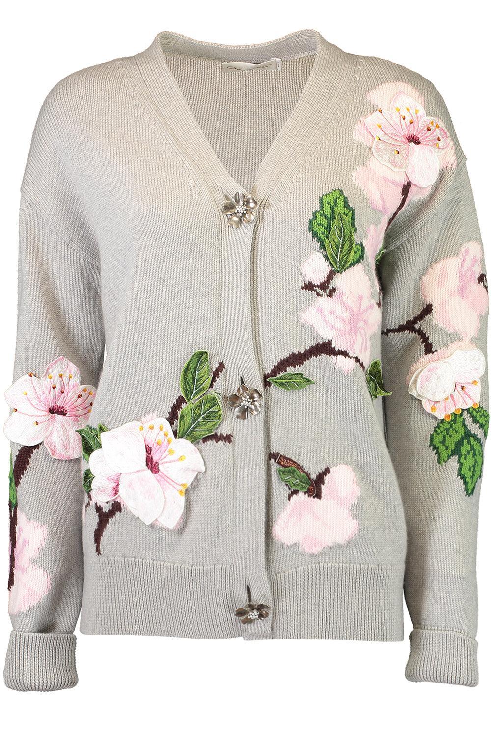 Cherry Blossom Cardigan | OSCAR DE LA RENTA – Marissa Collections