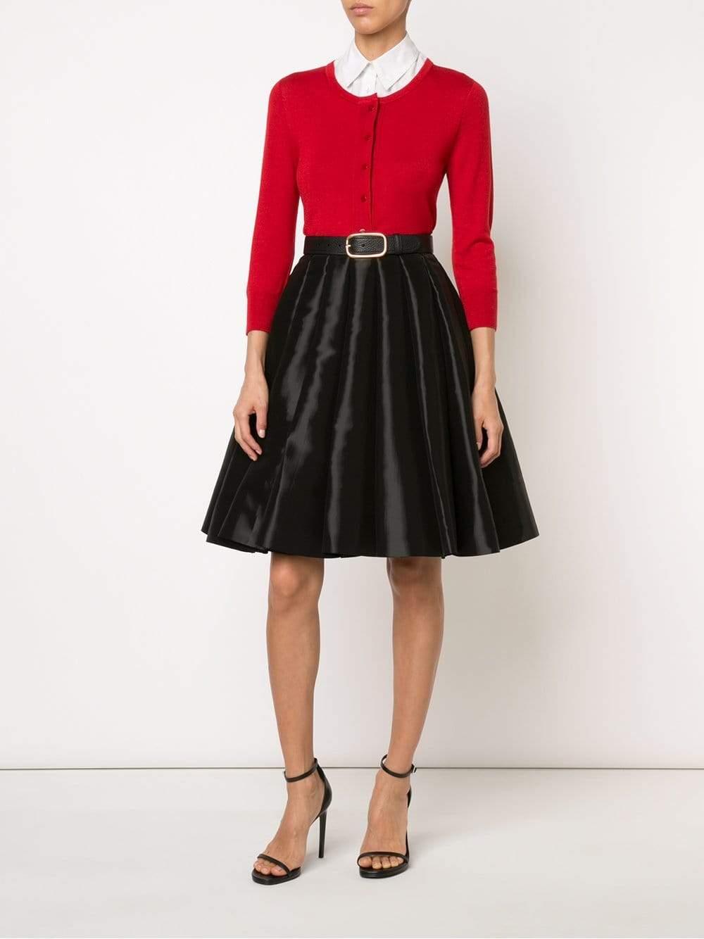 OSCAR DE LA RENTA-Cropped Cardigan-