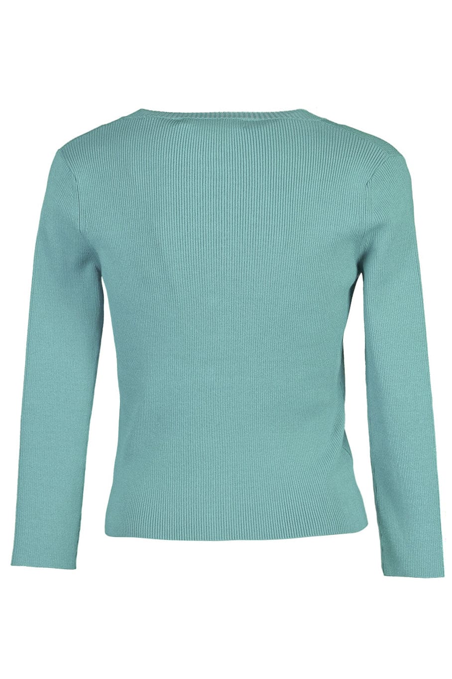 OSCAR DE LA RENTA-Silk Rib Cardigan-