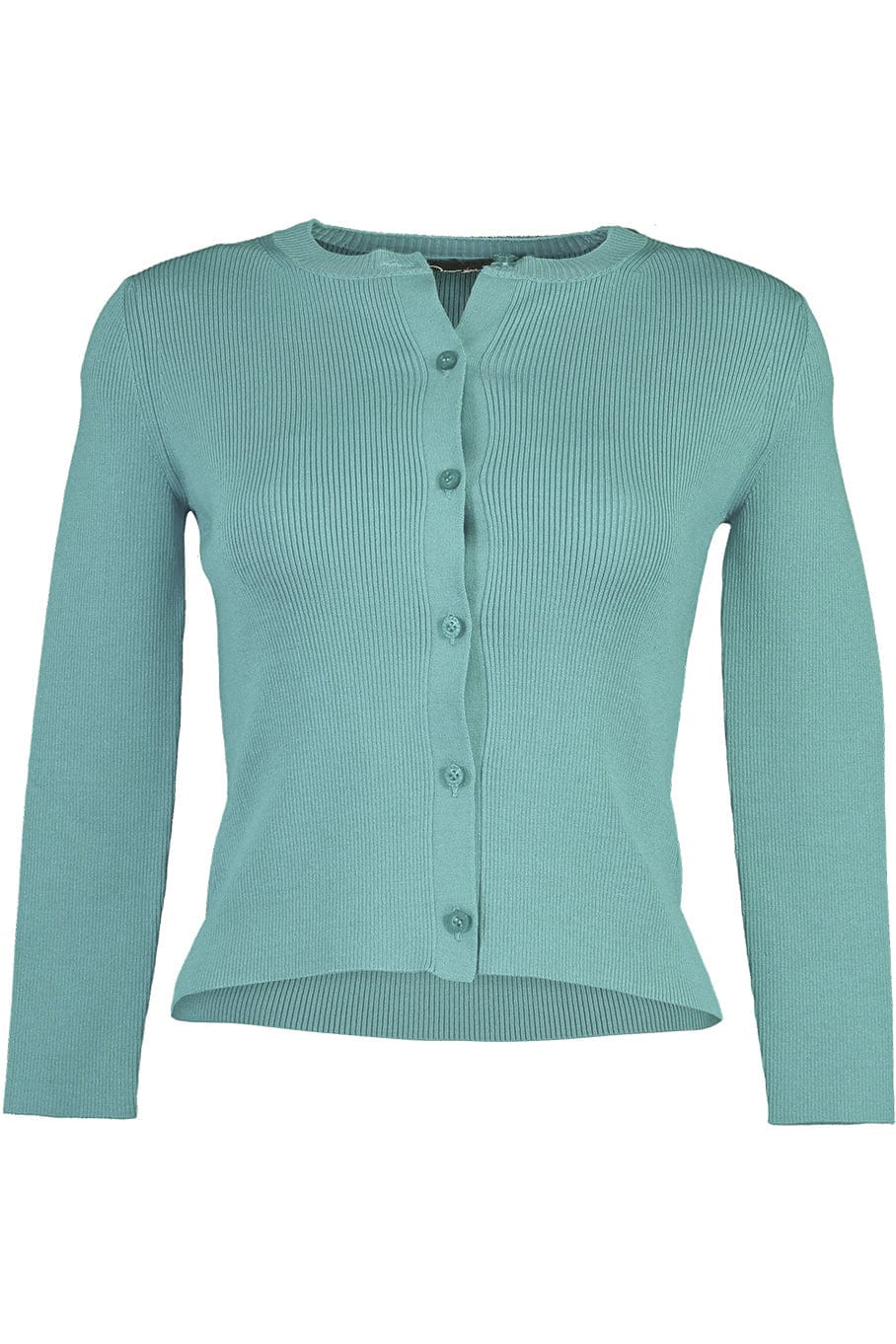 OSCAR DE LA RENTA-Silk Rib Cardigan-