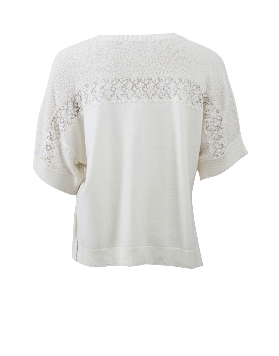 OSCAR DE LA RENTA-Boxy Knit Top-