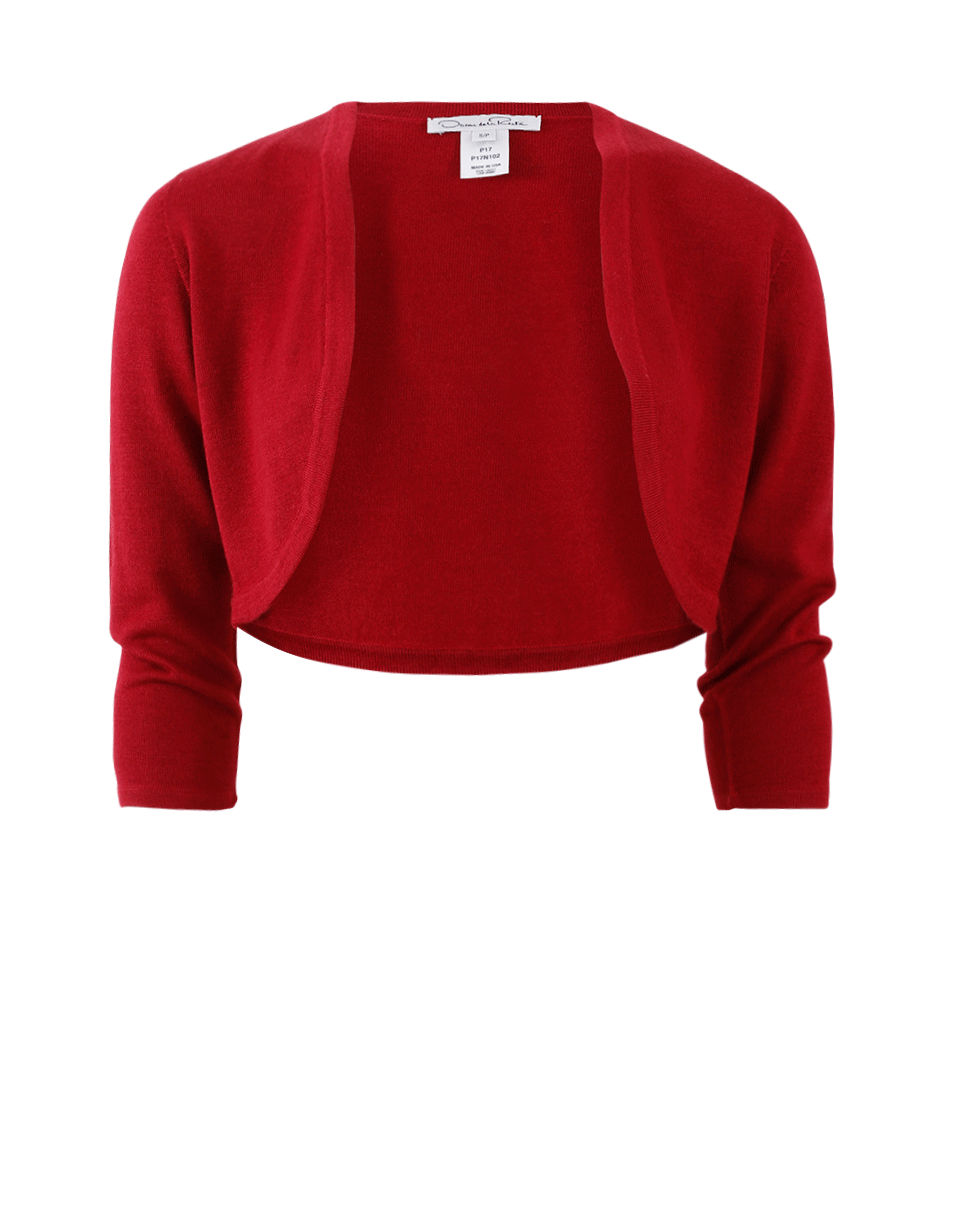 OSCAR DE LA RENTA-Cashmere Bolero-