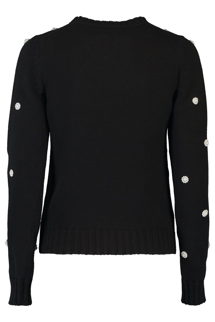 OSCAR DE LA RENTA-Pearl Embroidered Pullover-