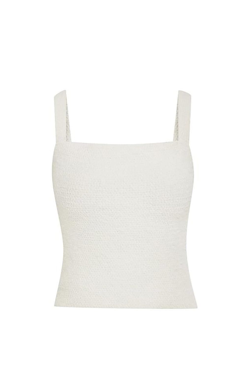 OSCAR DE LA RENTA-Textured Tank-