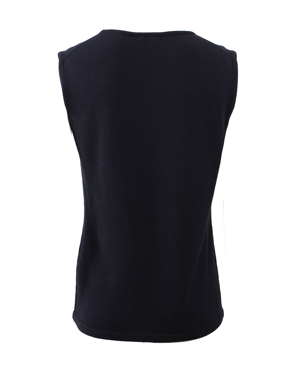 OSCAR DE LA RENTA-Silk Cashmere Tank-