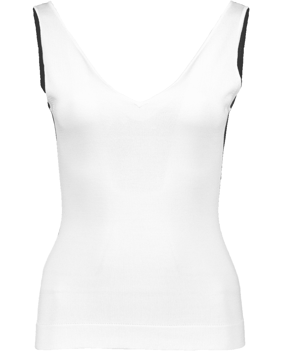 OSCAR DE LA RENTA-Bi-Color Tank-