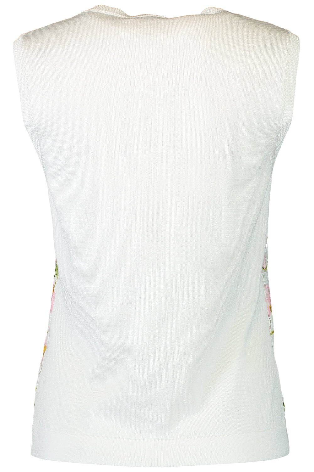 OSCAR DE LA RENTA-Mixed Botanical Inset Tank-