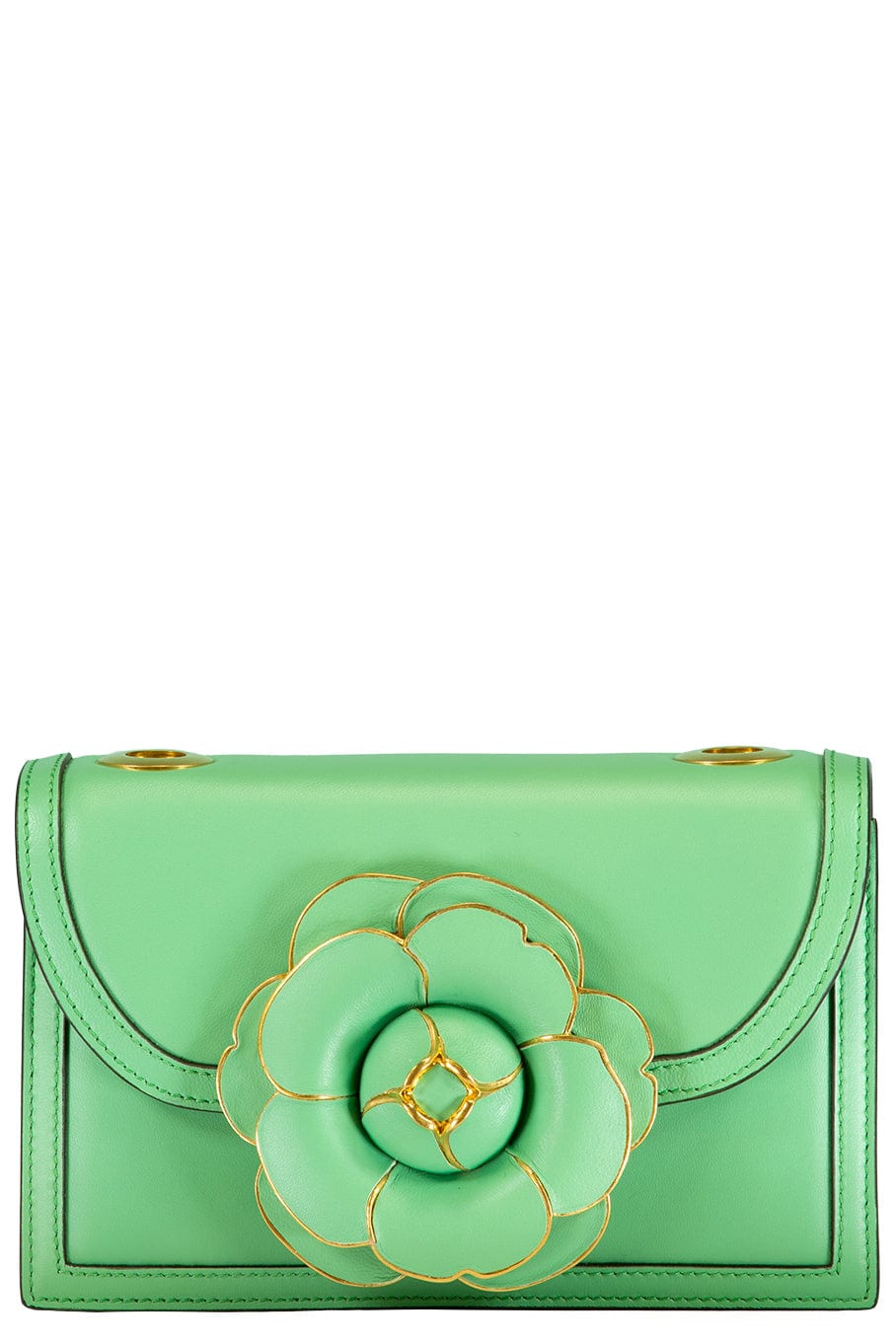 OSCAR DE LA RENTA-Classic Tro Bag - Aloe-ALOE