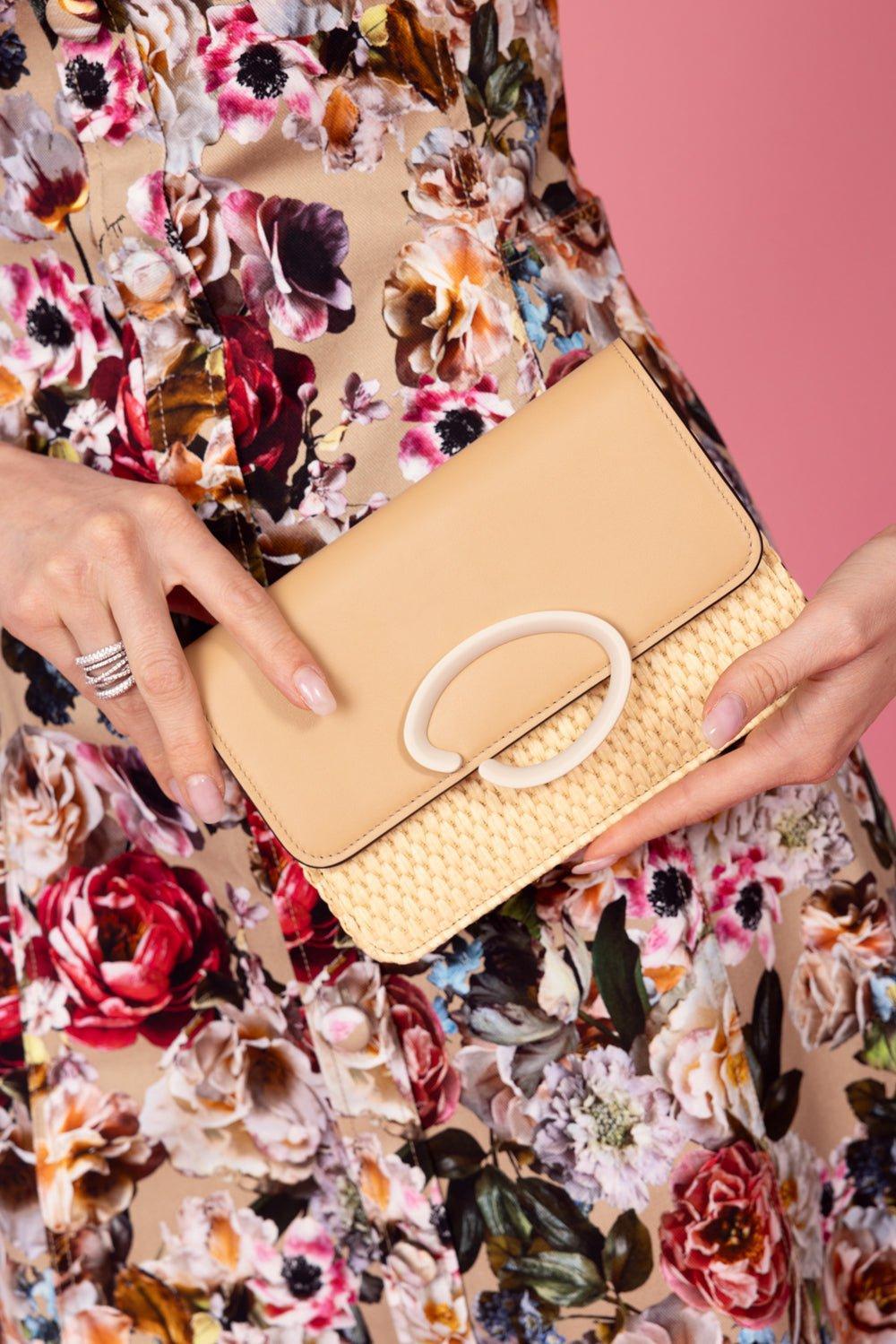 OSCAR DE LA RENTA-O Pouchette - Beige-BEIGE