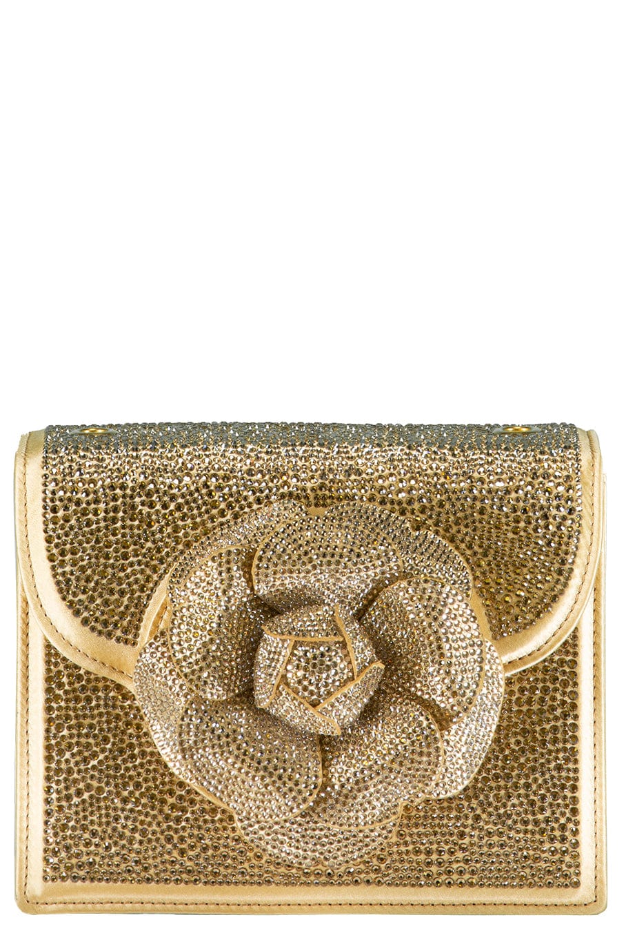 OSCAR DE LA RENTA-Mini Tro Bag - Honey-HONEY