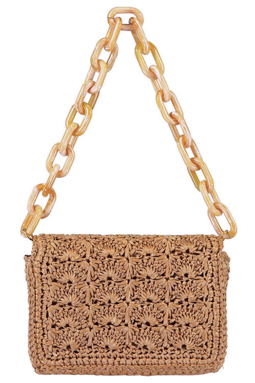 OSCAR DE LA RENTA-O Pouchette - Natural-NATURAL