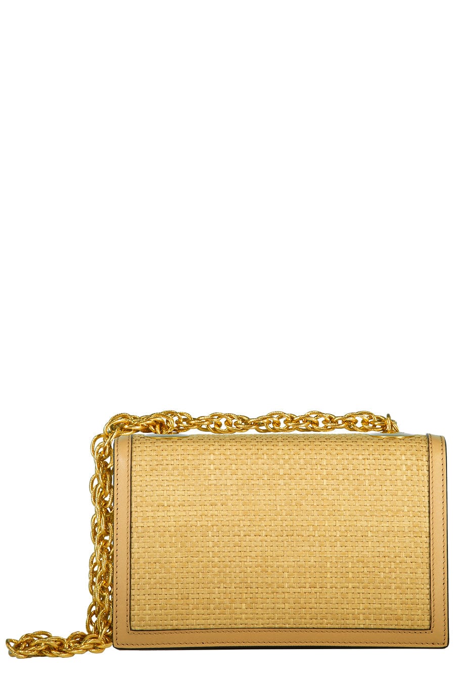 OSCAR DE LA RENTA-Tro Bag - Almond-ALMOND