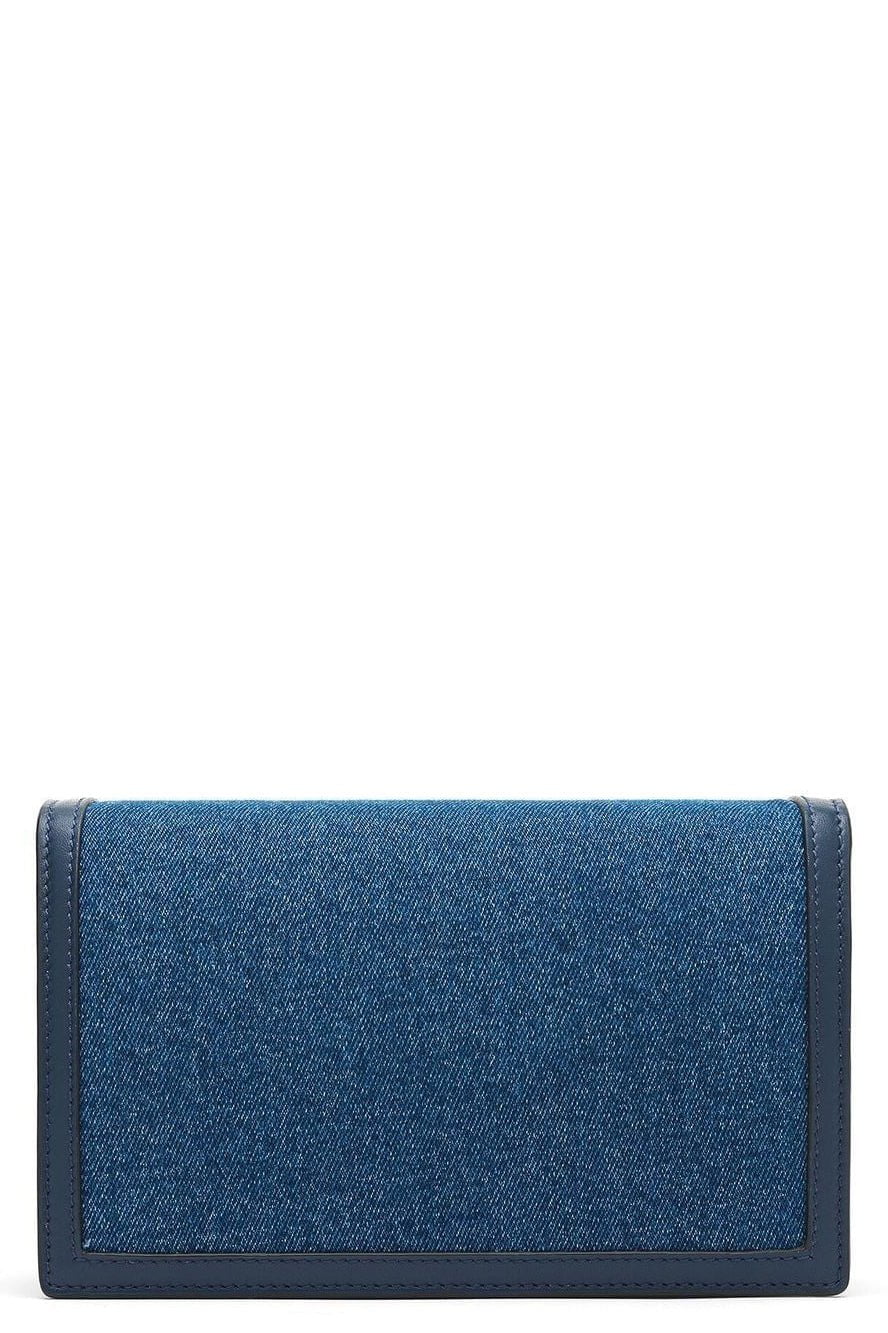 OSCAR DE LA RENTA-Classic Tro Bag - Denim-DENIM