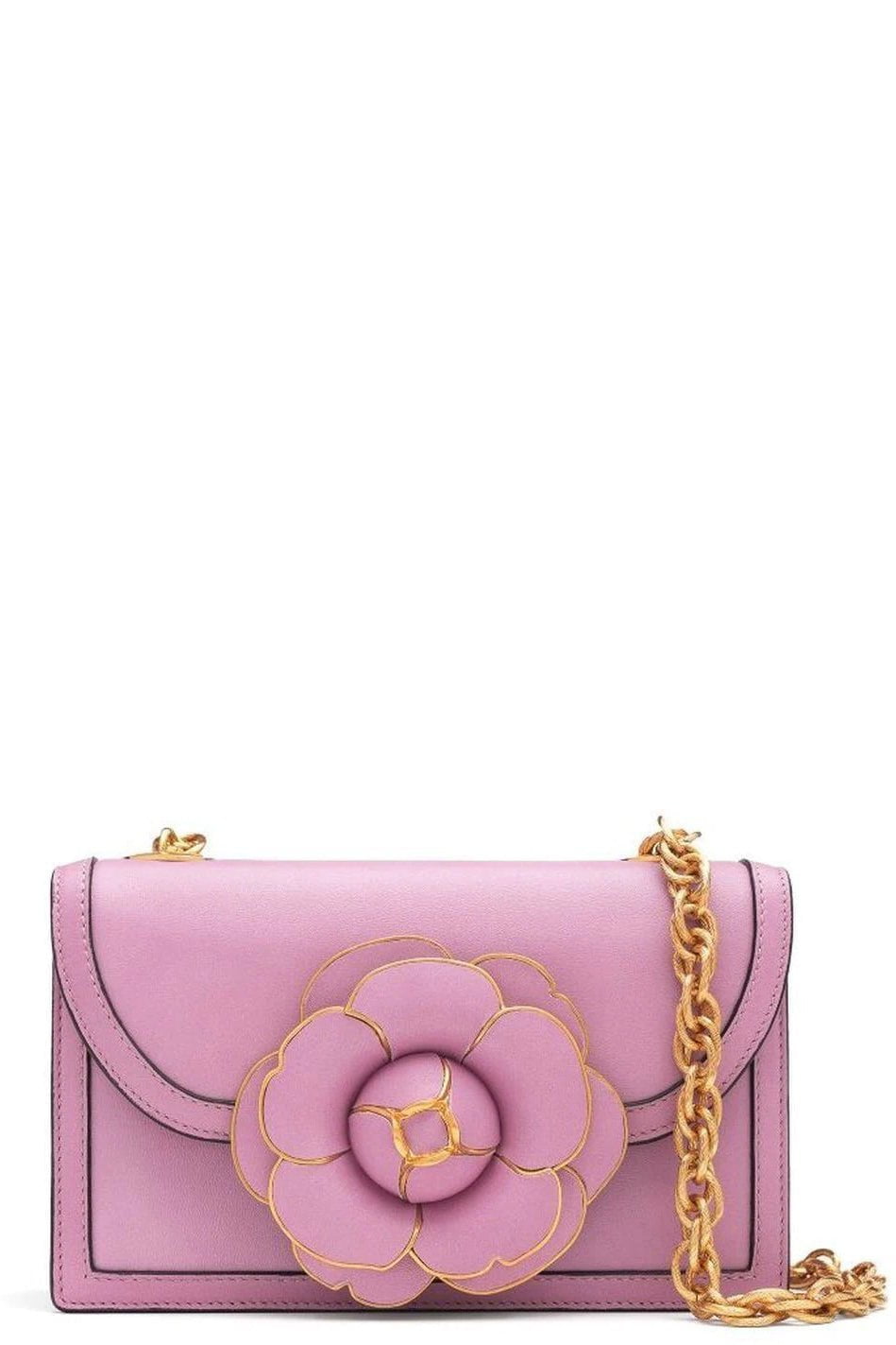 OSCAR DE LA RENTA-Classic Tro Bag - Rose-ROSE