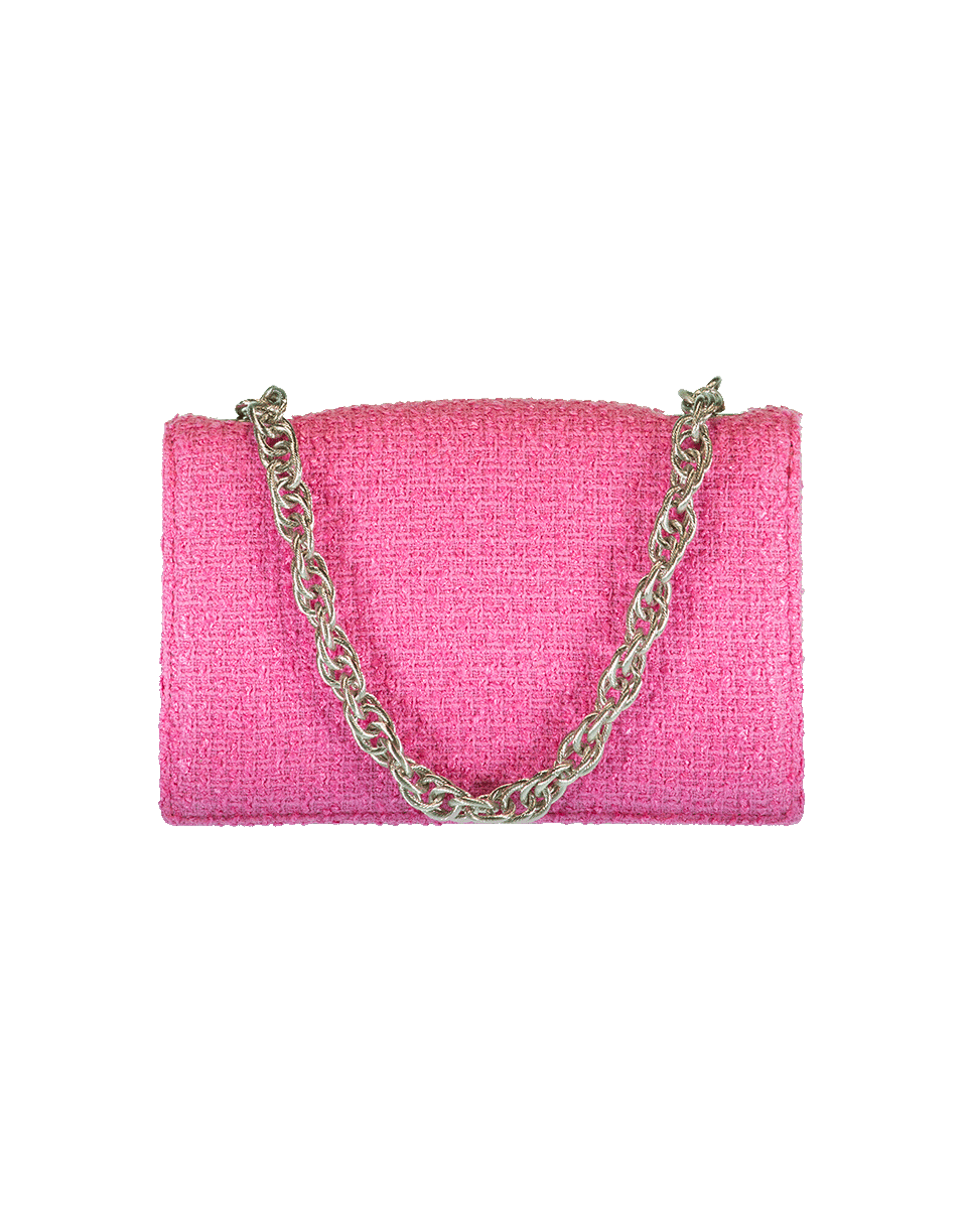 OSCAR DE LA RENTA-Spinel Boucle Tweed Tro Bag-SPINEL