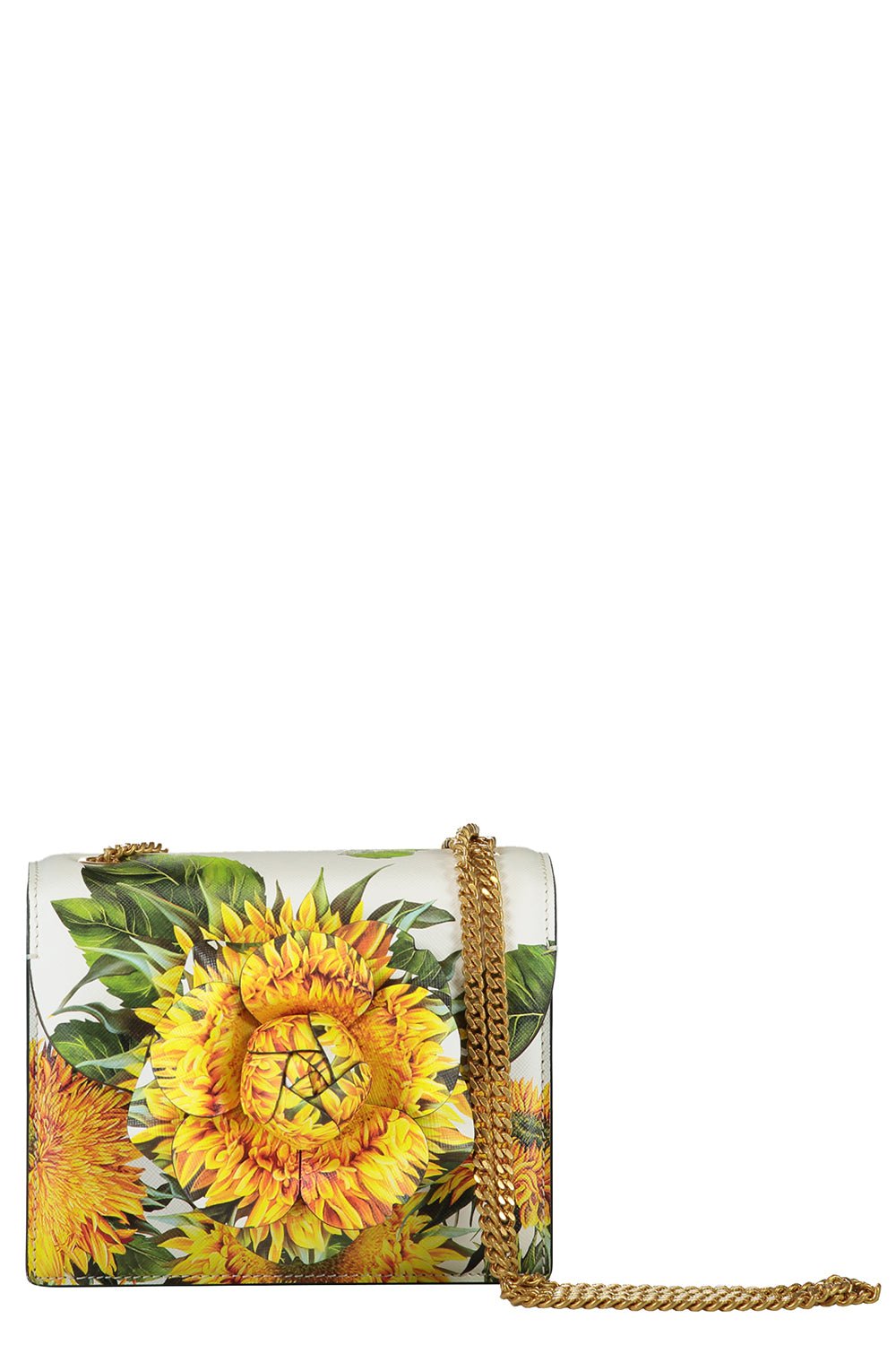 OSCAR DE LA RENTA-Mini Tro Bag - Sunflower-SUNFLOWER