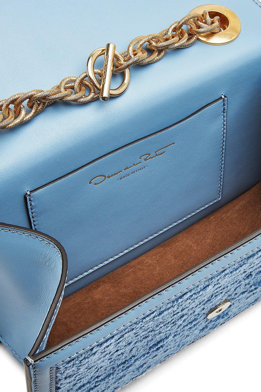 OSCAR DE LA RENTA-Classic Tro Bag - Tanzanite-TANZANTE
