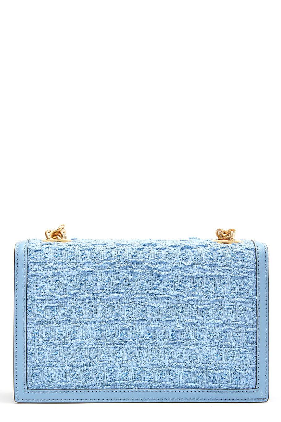 OSCAR DE LA RENTA-Classic Tro Bag - Tanzanite-TANZANTE