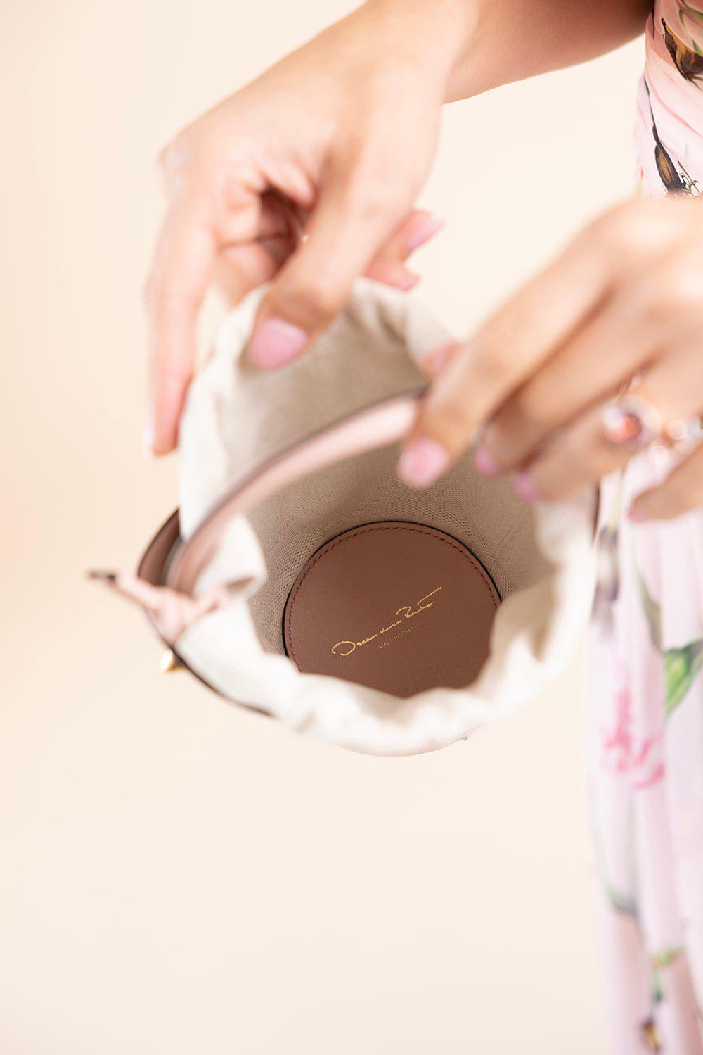 OSCAR DE LA RENTA-Tulipan Nano Bag - Blush-BLUSH