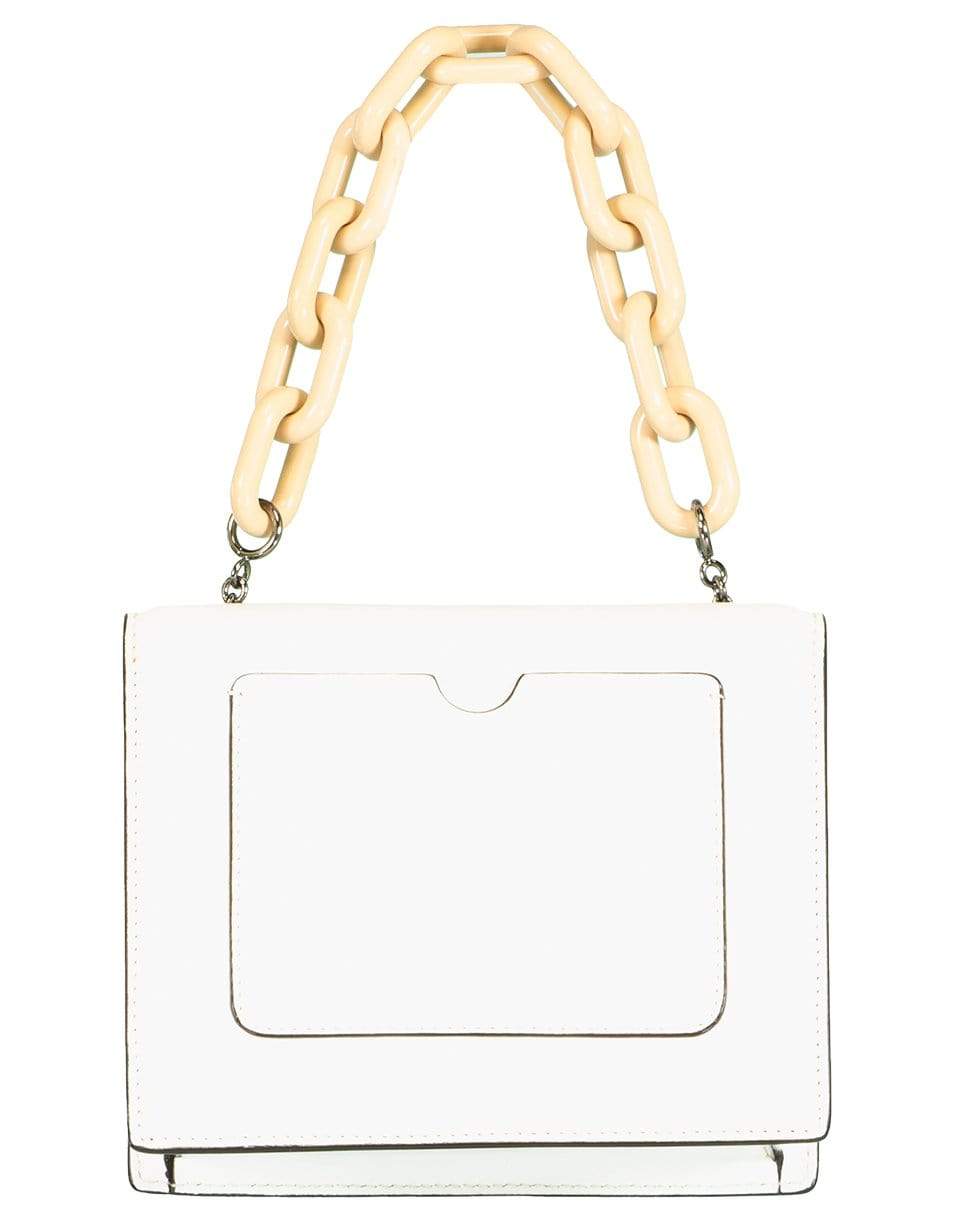 OSCAR DE LA RENTA-Mini TRO Top Handle Bag-IVRY/NAT