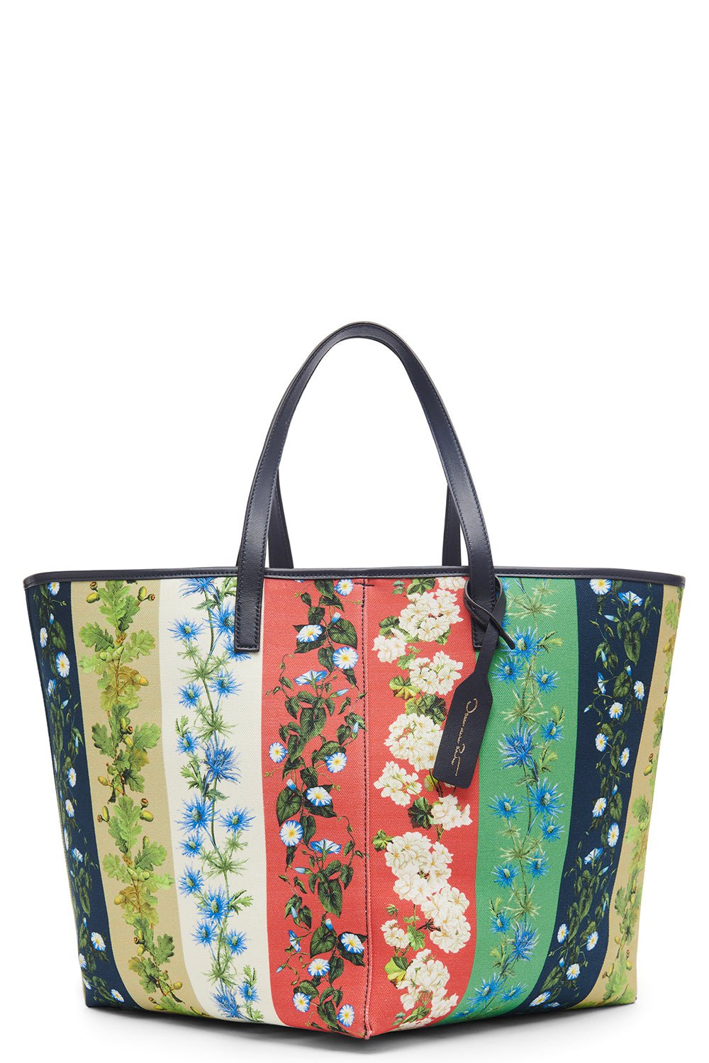 OSCAR DE LA RENTA-Medium Square Tote-SAGEMULT