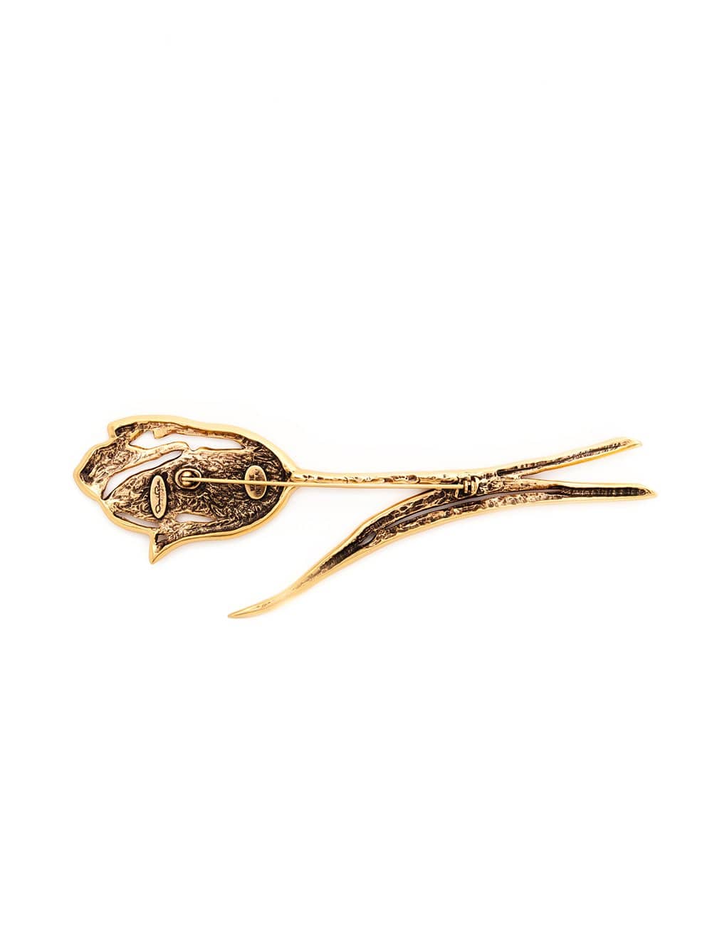 OSCAR DE LA RENTA-Delicate Tulip Brooch-RUSSGLD