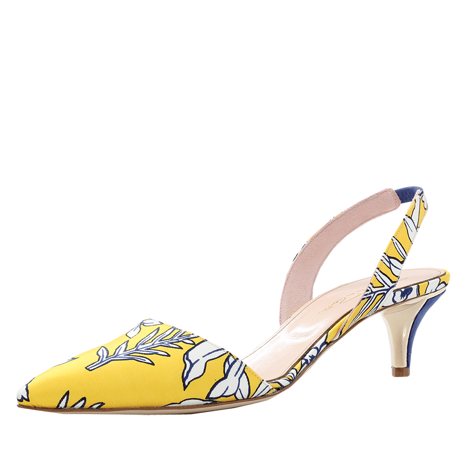 OSCAR DE LA RENTA-Sami Jasmine Sling Back-