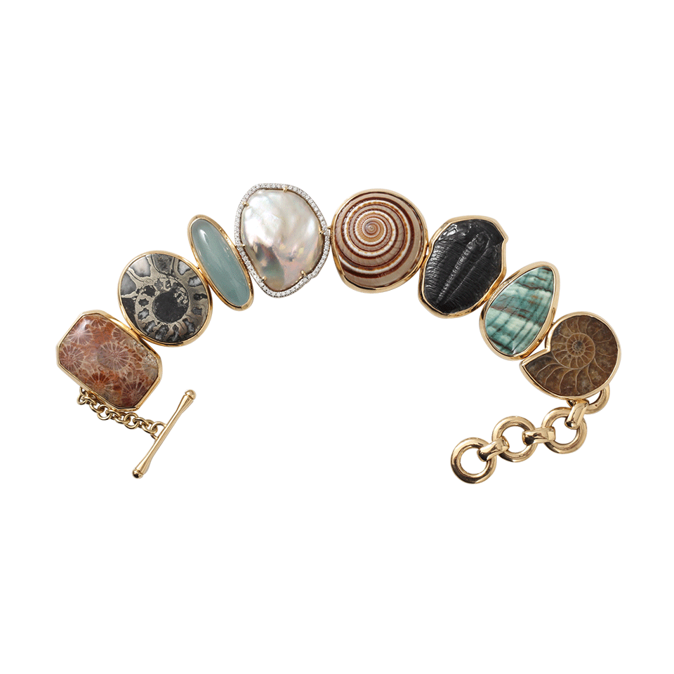 PAMELA HUIZENGA-Cambrian Bracelet-YELLOW GOLD