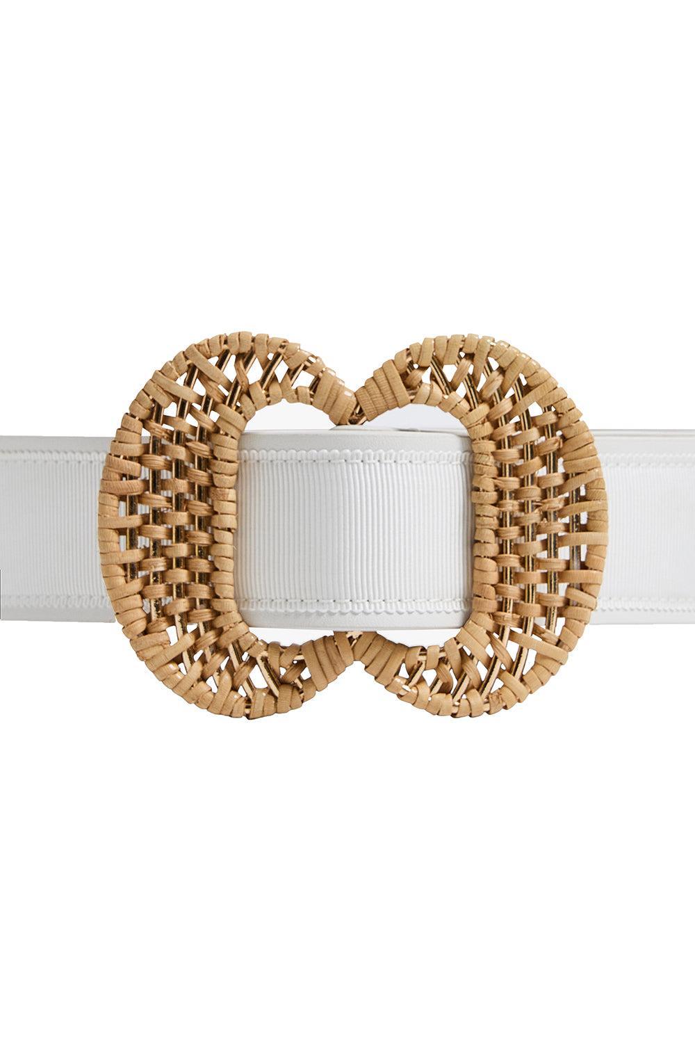 Buckle Up Belt - Off White-CREAM-M/L-ACCESSORIEBELTS-PAMELA MUNSON