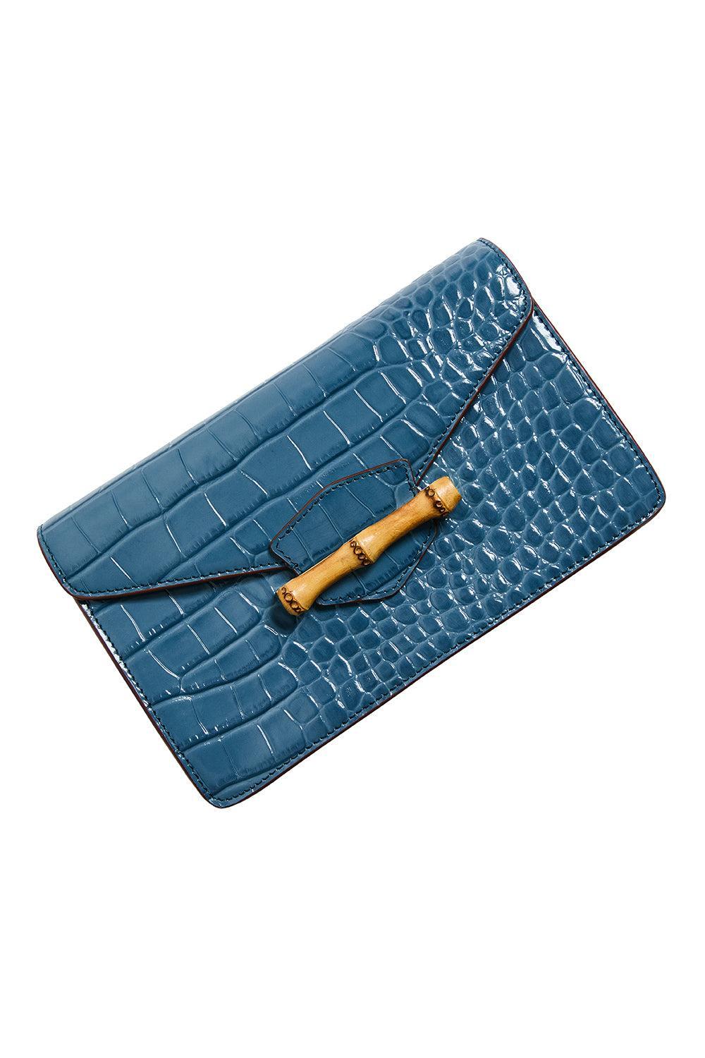 The Jackie Clutch-BLUE-HANDBAGCLUTCHES-PAMELA MUNSON